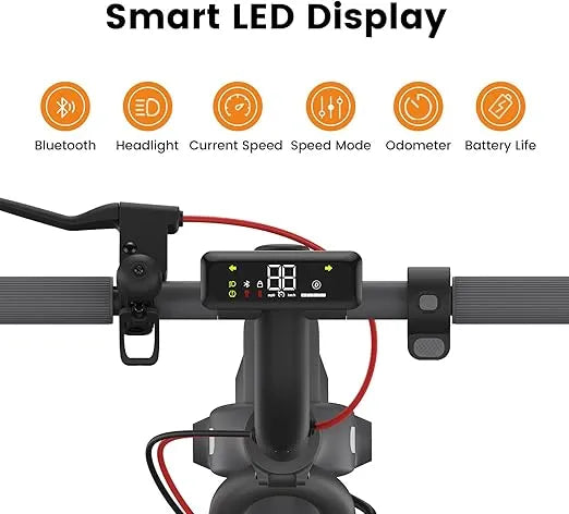 NAVEE Electric Scooter, Top Speed 20/19 MPH and Range 40/31/25/15.5 Miles