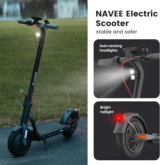NAVEE Electric Scooter, Top Speed 20/19 MPH and Range 40/31/25/15.5 Miles