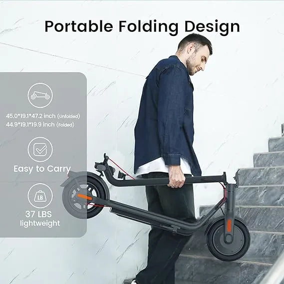 NAVEE Electric Scooter, Top Speed 20/19 MPH and Range 40/31/25/15.5 Miles