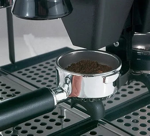 La Pavoni Domus Bar Espresso/Cappuccino Machine | Built-in Conical Burr Grinder with 7 Settings