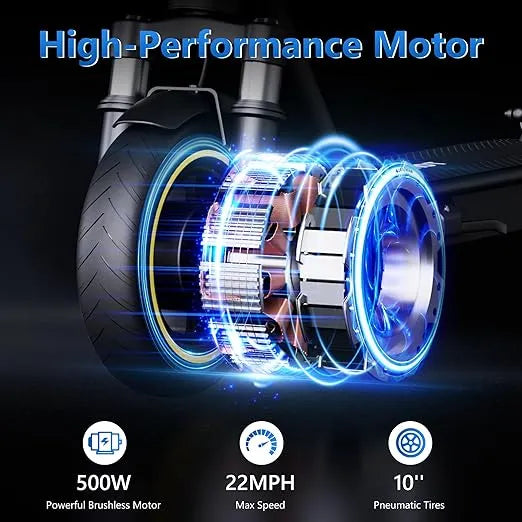 Electric Scooter for Adults, 8.5"/10" Tires, 19/22Mph, 350W/500W(V1/SPRO/MAX/PRO)