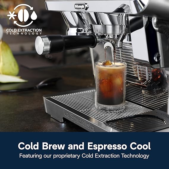 De'Longhi La Specialista Maestro Espresso Machine with Cold Brew & Espresso Cool
