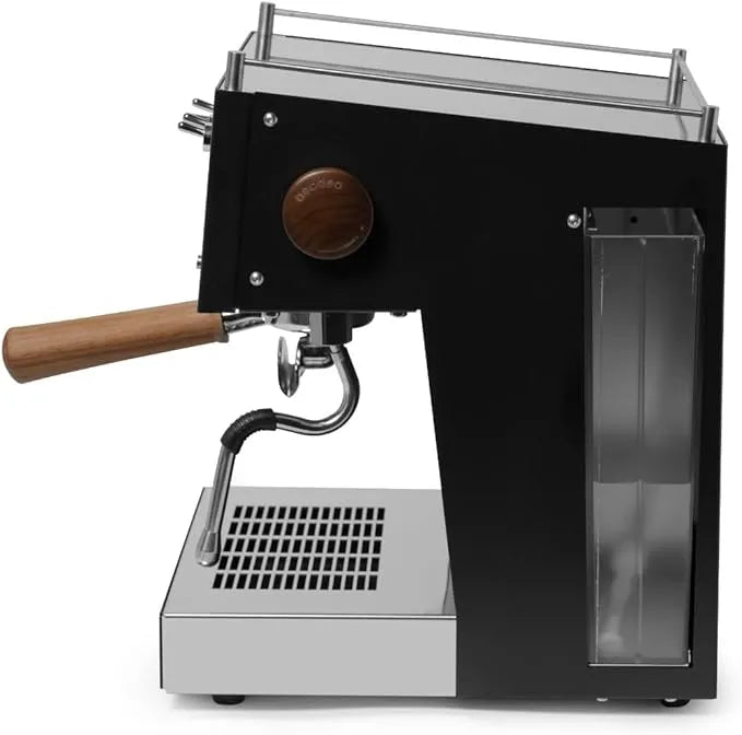 Ascaso Steel DUO PID, Programmable Espresso Machine w/Volumetric Controls, Dual Thermoblock, 120V (Black)