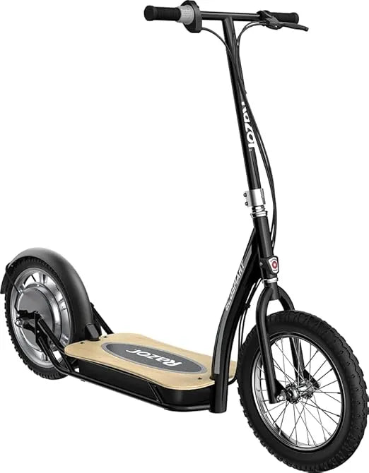 EcoSmart SUP Electric Scooter – 16" Car, Wide Bamboo Board, 350w High Torque Motor, 15.5 mph Top Speed