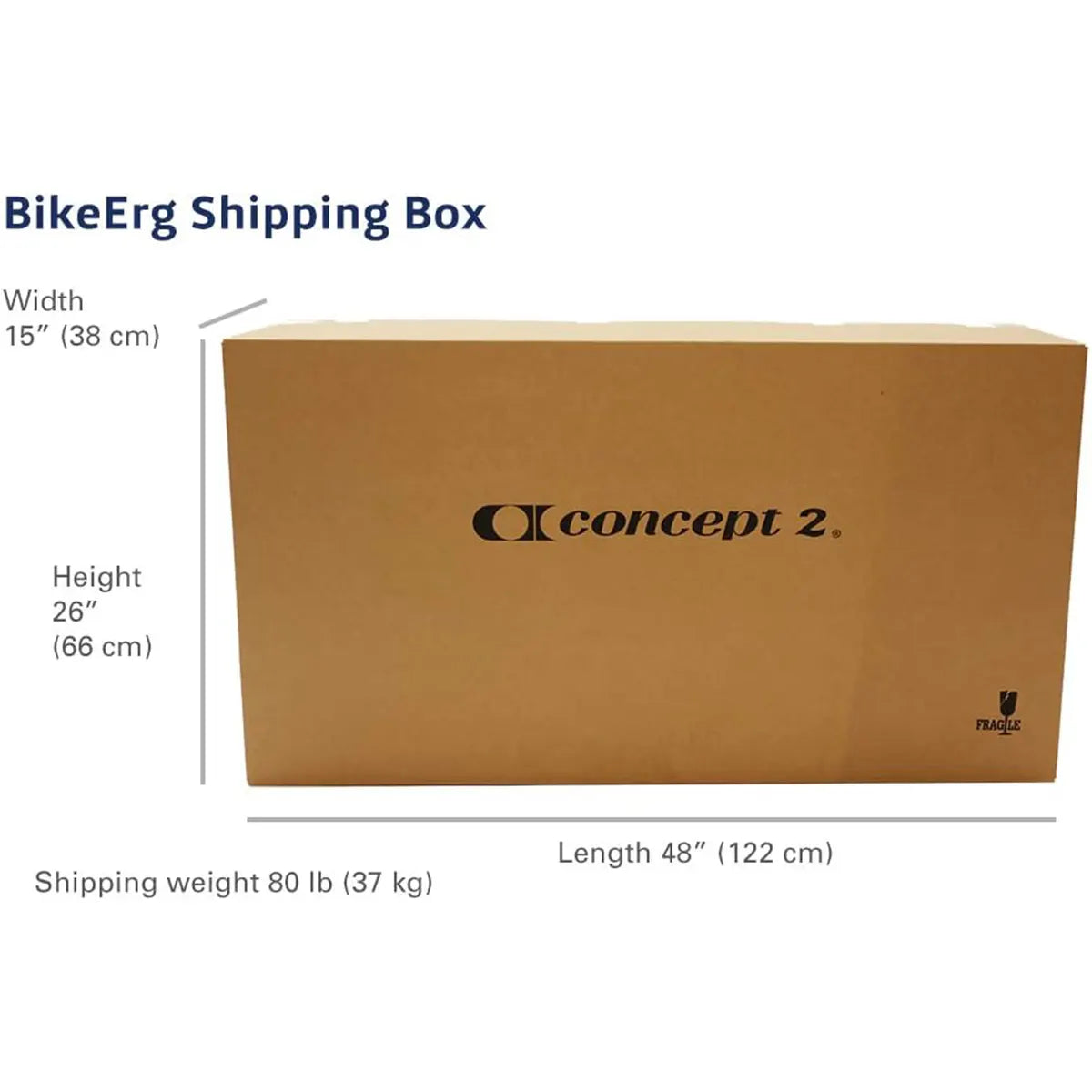Concept2 BikeErg 2900 – Stationary Exercise Bike with PM5 Monitor and Adjustable Air Resistance