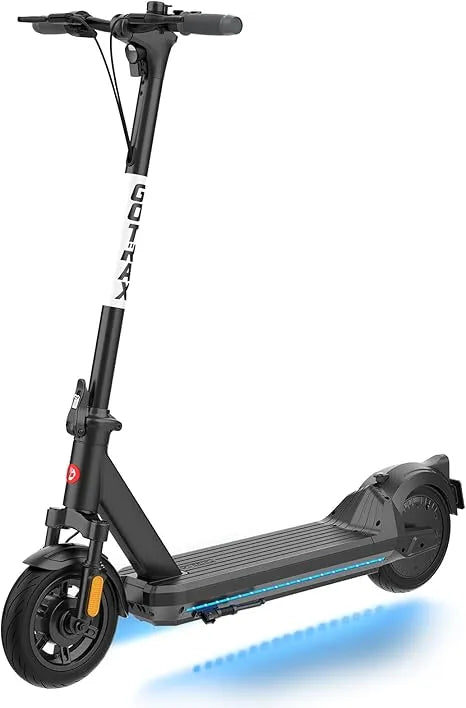 Gotrax Electric Scooter for Adults, 500W Motor 10" Solid Tire, Max 28-42 Miles Range 20Mph Top Speed, with Electric Code Lock Long Battery Life,...