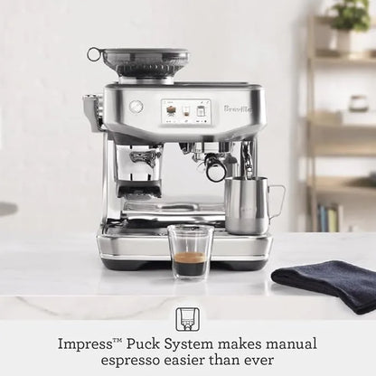 Breville Barista Touch Impress Espresso Machine BES881BSS, Brushed Stainless Steel