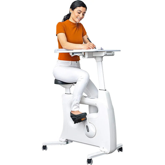 FLEXISPOT V9 – 3-in-1 Desk Exercise Bike for Home Office with Pedals, Desktop & LCD Display
