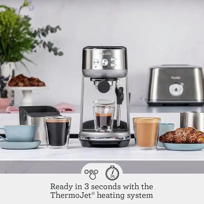 Breville Bambino Espresso Machine BES450BSS, Brushed Stainless Steel