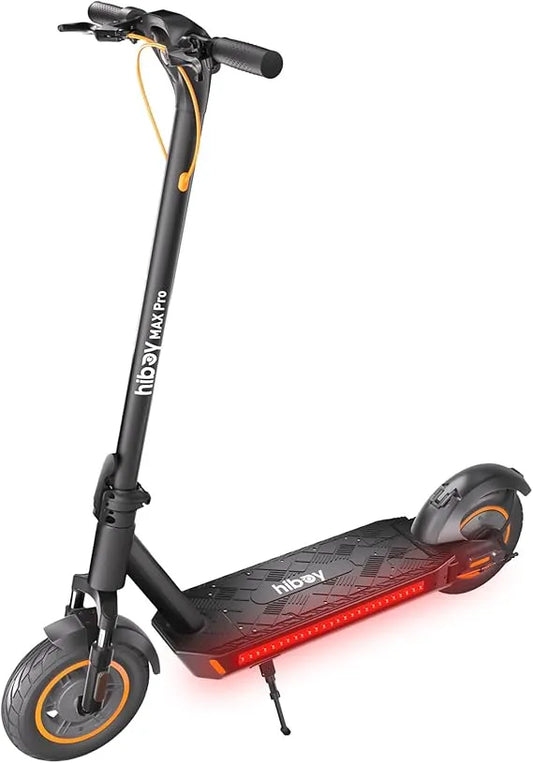 Hiboy MAX Pro Electric Scooter, 46.6 Mi Long Range, 22 MPH Power by 650W MAX Motor, 11'' Pneumatic Tires
