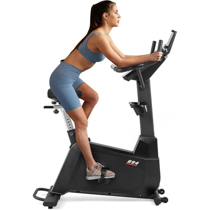 Exercise Bikes for Home – Upright & Recumbent Models with LCD Display and Cushioned Seats