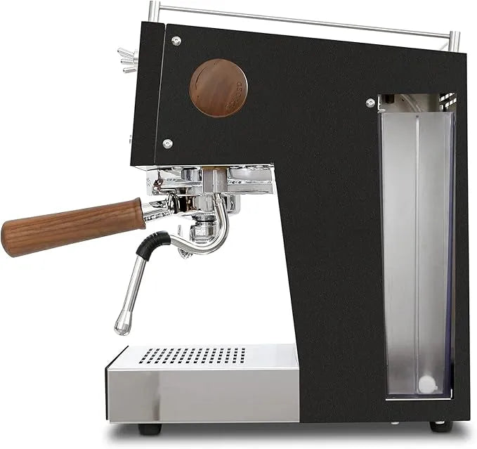 Ascaso Steel DUO PID, Programmable Espresso Machine w/Volumetric Controls, Dual Thermoblock, 120V (Black)