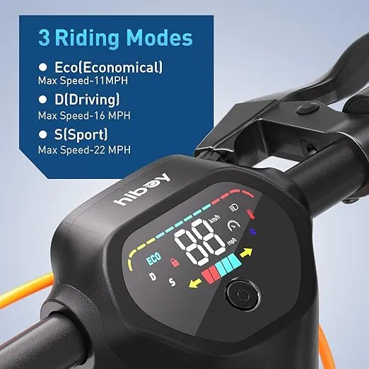 Hiboy MAX Pro Electric Scooter, 46.6 Mi Long Range, 22 MPH Power by 650W MAX Motor, 11'' Pneumatic Tires