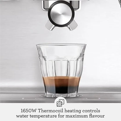 Breville Infuser Espresso Machine BES840XL, Brushed Stainless Steel