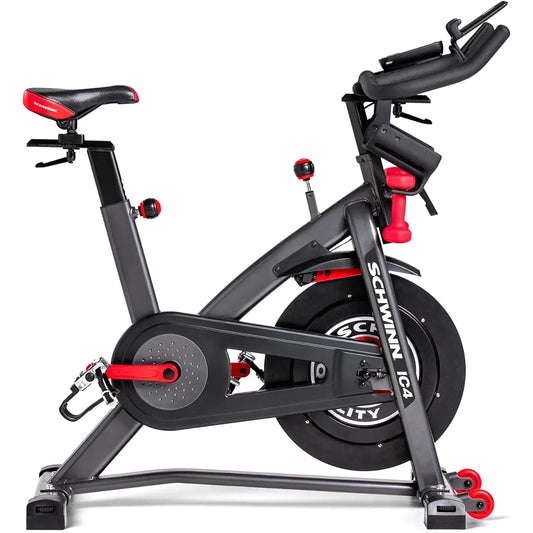 Schwinn IC4 Spin Bike Exercise Bike – Smart exercise bike with LCD screen, magnetic resistance, integrated Bluetooth