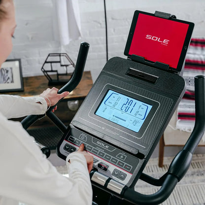 Exercise Bikes for Home – Upright & Recumbent Models with LCD Display and Cushioned Seats