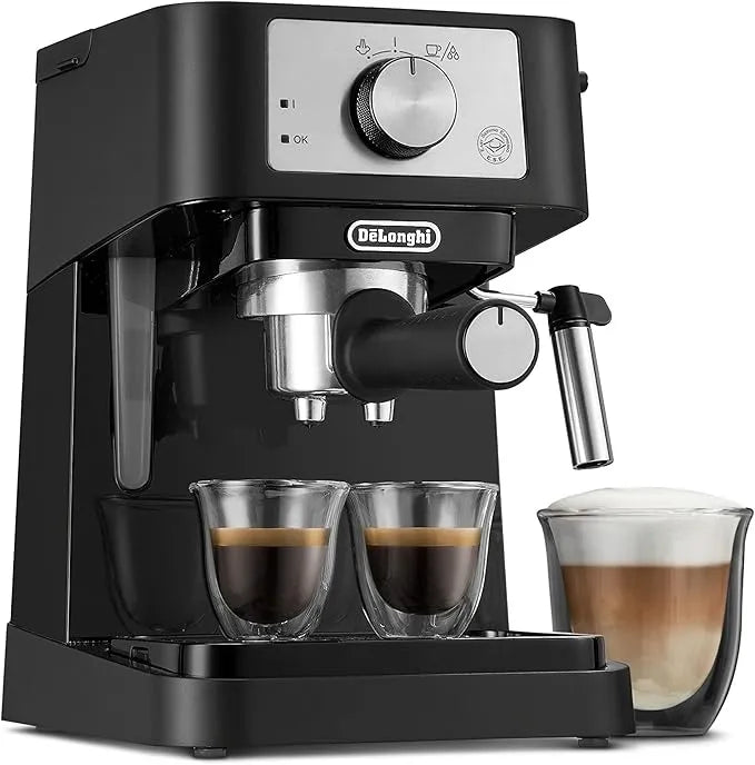 De'Longhi Stilosa Manual Espresso Machine, Latte & Cappuccino Machine