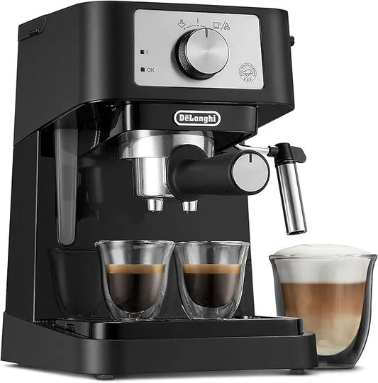De'Longhi Stilosa Manual Espresso Machine, Latte & Cappuccino Machine