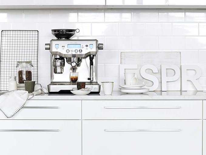 Breville Oracle Espresso Machine BES980XL, Brushed Stainless Steel